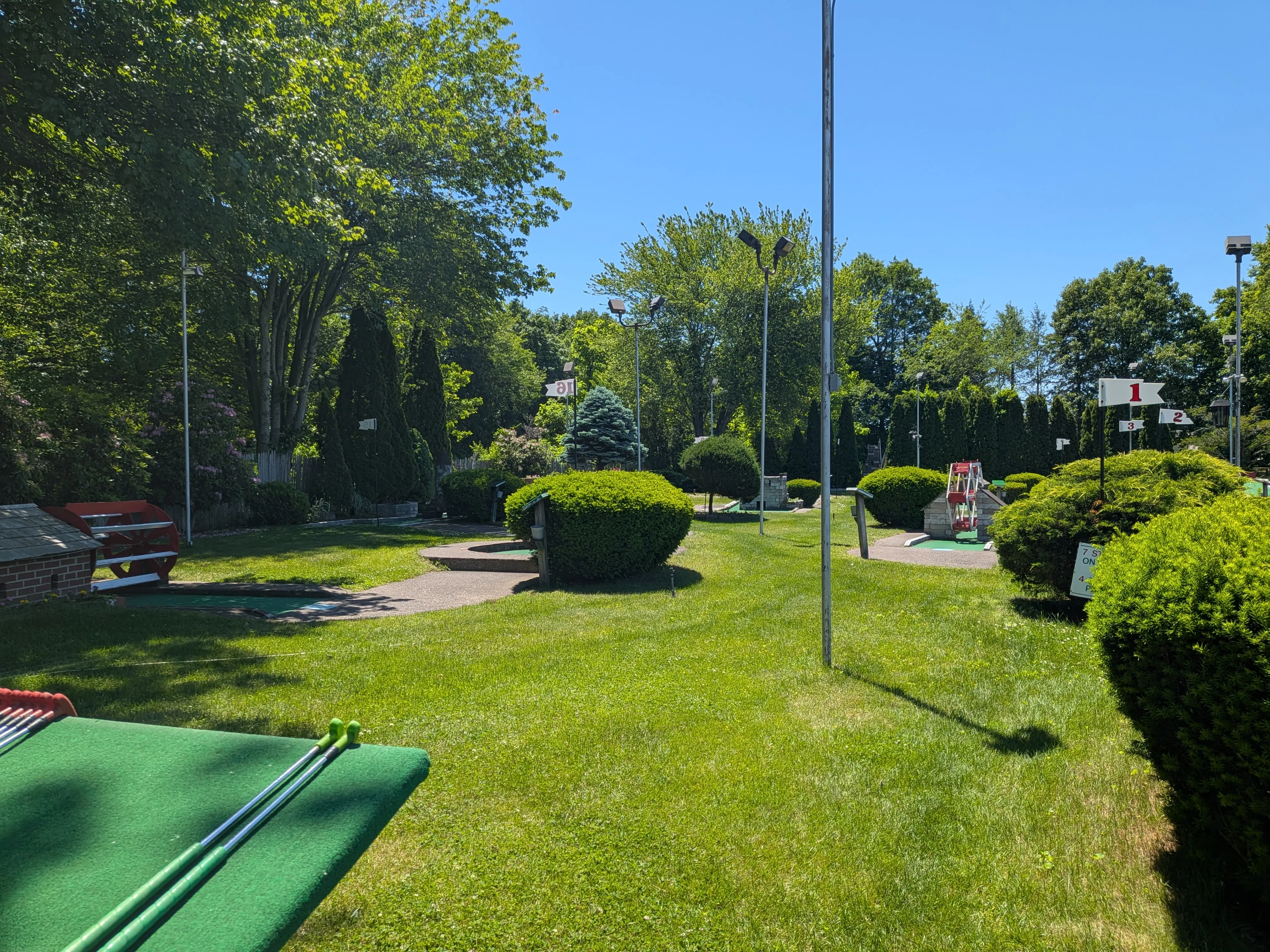 Fairway mini golf course